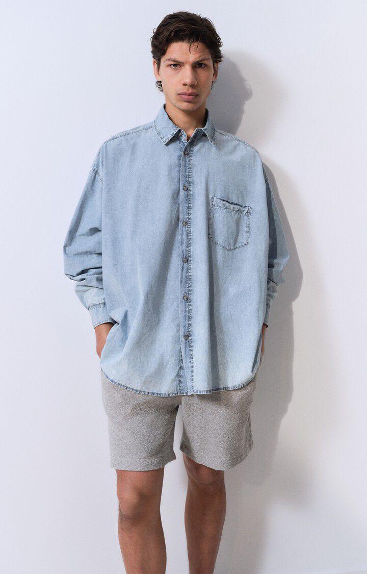 American Vintage Blue Snow Paybou Hemd Herren hellblau